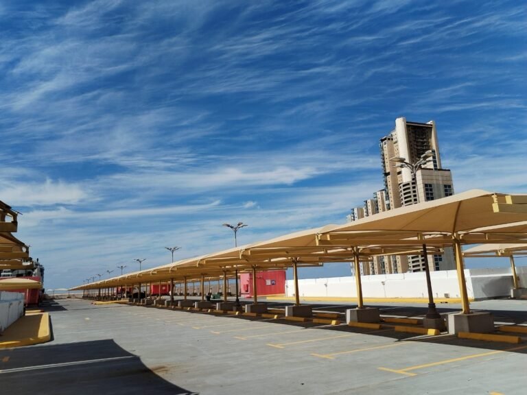 مظلة سيارة ثابتة أو متحركة | تحمي سيارتك من الشمس