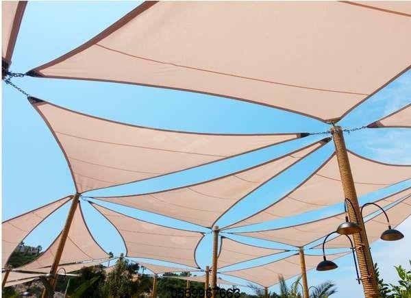 مظلات شراع في الرياض بتصاميم فاخرة و أسعار تنافسية