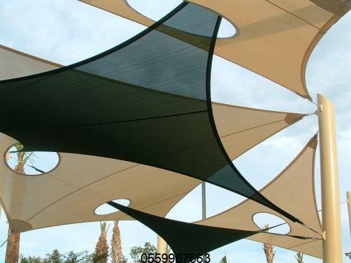 مظلات شراع في الرياض بمواصفات حديثة 