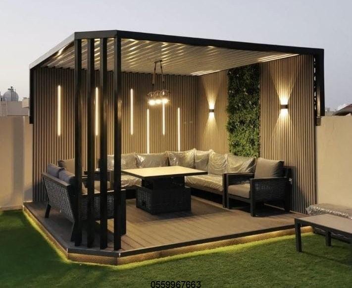 برجولات الرياض بتصاميم فاخرة