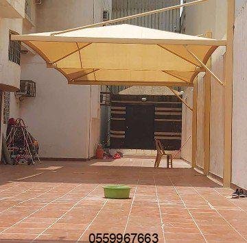 تكلفة مظلة سيارة بالرياض