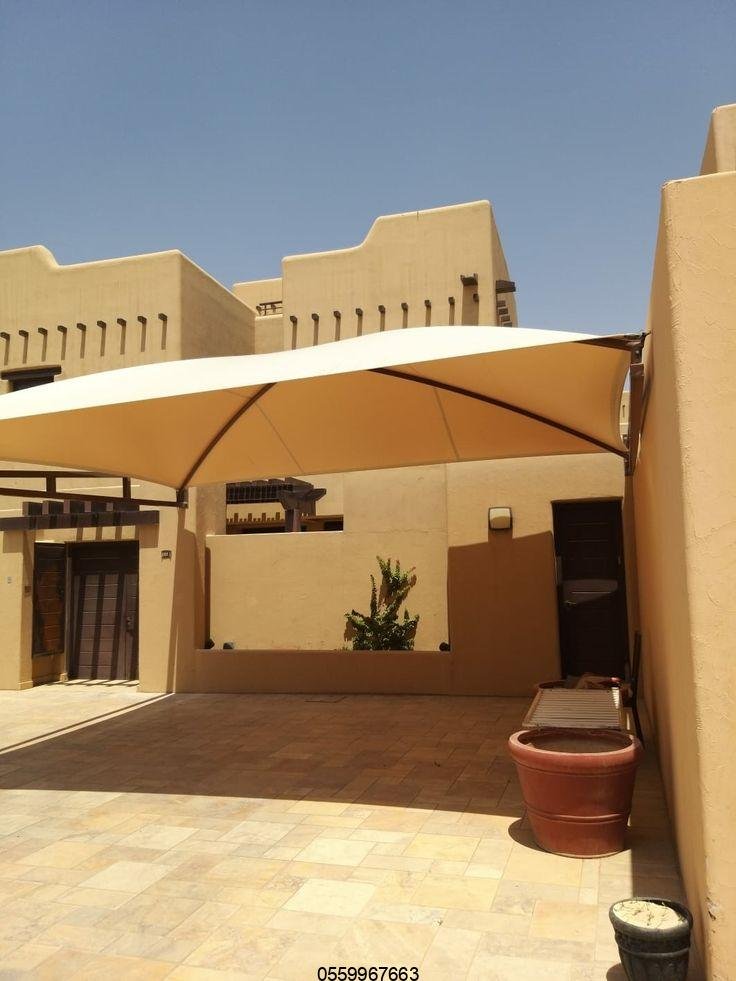 مظلات سيارات PVC في الرياض حي النرجس